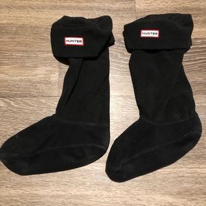 Hunter fleece boot socks
